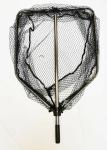 KUFA SPORTS Large Retractable Aluminum Landing Net Rubberized Mesh (FC7085)