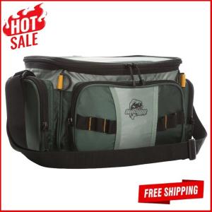 Carrying Bag Fishing Tackle Bags Soft-Sided W/ 2 Medium Lure Boxes Polyester New