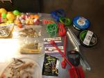 Fresh water tackle box lot of lures rigs tools fishing tackle flies bobbers gear