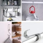 40 Heavy Duty Pack S Hooks Stainless Steel S Hooks for Hanging pots Pans Plants