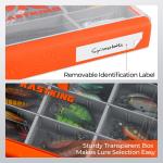 KastKing HyperSeal Waterproof Tackle Box 3600+3700 Tray W/Adjust Divider Storage