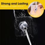 1~100Pack Self-Adhesive Wall Hooks – Seamless Punch-Free Nail Screw Stickers