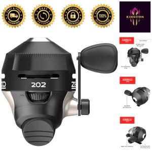 Spincast Fishing Reel - Pre-Spooled, Anti-Reverse, Lightweight Design