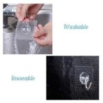 20-40pcs Adhesive Sticky Hooks Heavy Duty Clear Wall Seamless  Hooks Hangers US