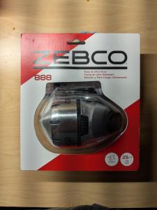 Zebco 888 Spincast Fishing Reel 25lb With Bite Alarm Durable