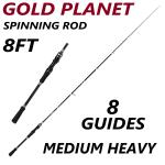 Fishing Spinning Rod Carbon Fiber Portable Medium Fast Lightweight