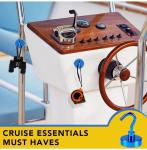 6 Pack 85LB Magnetic Hooks, Strong Cabin Ship Essentials Hook Heavy Duty Refrige