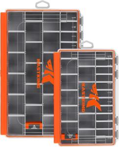 KastKing HyperSeal Waterproof Tackle Box 3600+3700 Tray W/Adjust Divider Storage