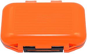 Fishing Tackle Box Lure Waterproof Compartments 2 Layer Storage Hard Case Hook