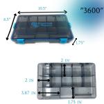 Reaction Tackle- Ultimate Tackle Box Trays: Organize and Store (4-Pack)