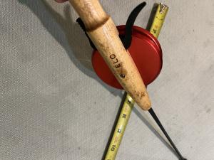 ELO Finish ice Fishing Rod And Reel