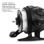 KastKing Brutus 4.0:1 Gear Ratio Spincast Fishing Reel with 10LB Fishing Line US