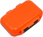 Fishing Tackle Box Lure Waterproof Compartments 2 Layer Storage Hard Case Hook