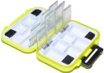 Fishing Tackle Box Lure Waterproof Compartments 2 Layer Storage Hard Case Hook