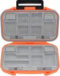Fishing Tackle Box Lure Waterproof Compartments 2 Layer Storage Hard Case Hook