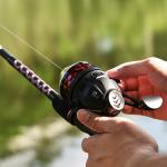 KastKing Brutus 4.0:1 Gear Ratio Spincast Fishing Reel with 10LB Fishing Line US