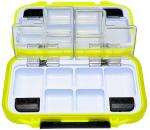 Fishing Tackle Box Lure Waterproof Compartments 2 Layer Storage Hard Case Hook