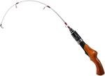 Ice Fishing Rod Portable Lightweight Spinning Rod Ice Fishing Pole Winter 22"