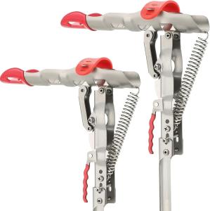 Automatic Spring Fishing Rod Holder | 2 Pack Stainless Steel Fishing Pole Sta