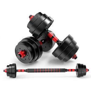 Adjustable Dumbbells, 10/20/ 30/ 40KG (23/44/67/89LB)  2IN1 SET - PVC AND CEMENT