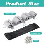 2 Pack Vertical Boat Fishing Rod Holders – Rod Rack with Straps for Deck Storage