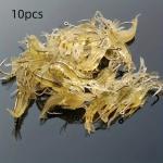 10pcs Luminous Shrimp Lures Saltwater Freshwater Bait Set Sharp Hooks