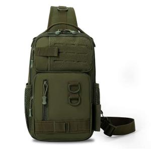 KastKing BlowBak Tactical Fishing Sling Bag - Waterproof Tackle Backpack w/ Rod