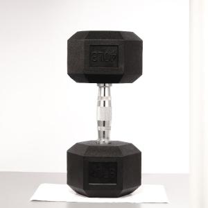 40 lbs Hex Dumbbells with Rubber Coated, Hand Weights for Exercises and Fitness