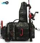 Fishing Tackle Bag Tactical Fishing Sling Tackle Storage Bag Lightweight 