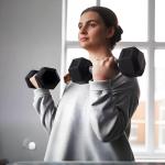 40 lbs Hex Dumbbells with Rubber Coated, Hand Weights for Exercises and Fitness