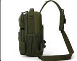 KastKing BlowBak Tactical Fishing Sling Bag - Waterproof Tackle Backpack w/ Rod