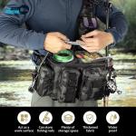 Fishing Tackle Bag Tactical Fishing Sling Tackle Storage Bag Lightweight 