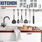 10 Pack 80LBS Heavy Duty Magnetic Hooks Magnet Hook for Hanging, Strong Magnetic