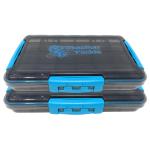 Reaction Tackle Waterproof Tackle Trays - 100% Secure with 3 Clips (2, 3, 4pk)