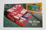 Vintage My Buddy Tackle Box Promotional Postcard Original Louisville Kentucky