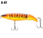Topwater Fishing Lures Bass Trout Salmon Crankbait Floating Swimbait Hooks US