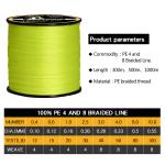 Superpower Sea Braided Fishing Line 328/547/1093 Yards PE 4/8 Strands 12-100LB