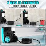 Electric Pressure Washer with Hose Reel 4300PSI Max 2.8GPM Power Washer Blue