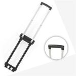BaotyJie Suitcase Telescopic Handle 20 inch Daily Usage Compact Portable Replacement,Spare Parts,Suitcase Pull Drag Rod Luggage Handle, Black