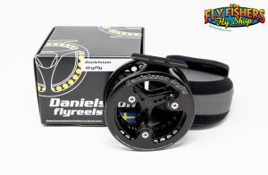 Danielsson DryFly 2-6wt Black Fly Fishing Reel - NEW