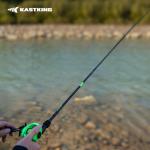 KastKing Zephyr Dual Tip Fishing Rod, Lightweight KastFlex IM6 Graphite Spinning & Casting Rod, Fuji O-Ring Guide, Dual Tips Section for Different Powers, EVA Grip, 7'4" M & MH Casting Rod