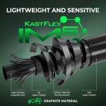 KastKing Zephyr Dual Tip Fishing Rod, Lightweight KastFlex IM6 Graphite Spinning & Casting Rod, Fuji O-Ring Guide, Dual Tips Section for Different Powers, EVA Grip, 7'4" M & MH Casting Rod