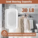 Black Shower Curtain Rod 40-87 "Adjustable Tension Carbon Steel Telescopic Rod Easy to Install without Drilling Holes Tension Curtain Rod for Bathroom Tension Rod Christmas Decoration Holder