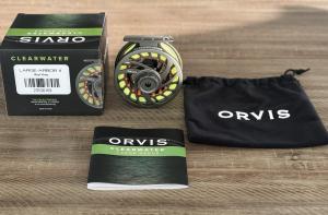 New In Box Orvis Clearwater ll Fly Reel w/New Rio Fly Line