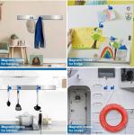 6 Pack 85LB Magnetic Hooks, Strong Cabin Ship Essentials Hook Heavy Duty Refrige