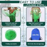 Foldable Bridge and Pier Fishing Net Drop Net Multi-Purpose Foldable Rubber US