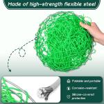 Foldable Bridge and Pier Fishing Net Drop Net Multi-Purpose Foldable Rubber US