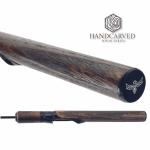 ICE FISHING ROD 41 In. Lake Trout, Mackinaw Hand Carved HANDLE. LIMITED