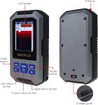 Portable Fish Finder Large HD Display Wireless Fish Finder, Fish Finders & Depth