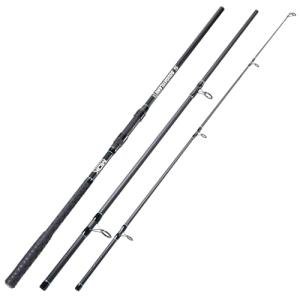 Sougayilang Spinning Fishing Rod, 9 Feet, 3-Piece, Medium/Heavy Power